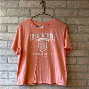 Abercrombie & Fitch Kids Peach Graphic T-Shirt